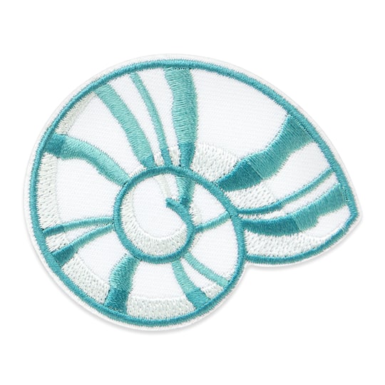 Iron-On & Adhesive Seashell Patch by Make Market®